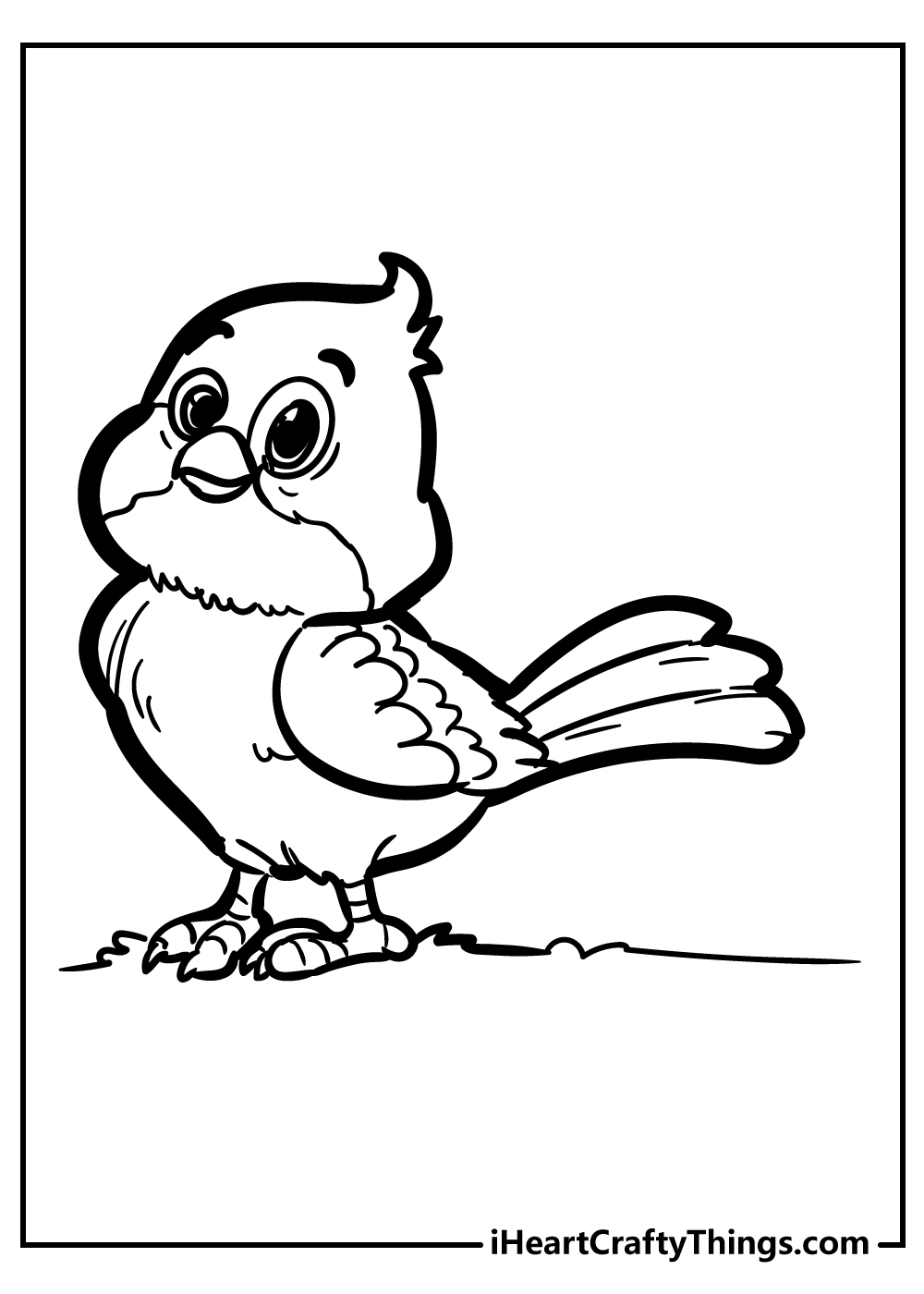 Birds Coloring Page 44