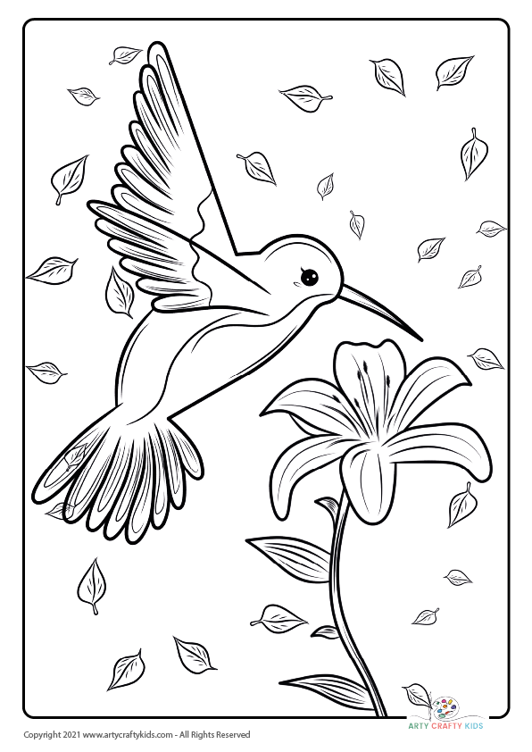 Birds Coloring Page 83