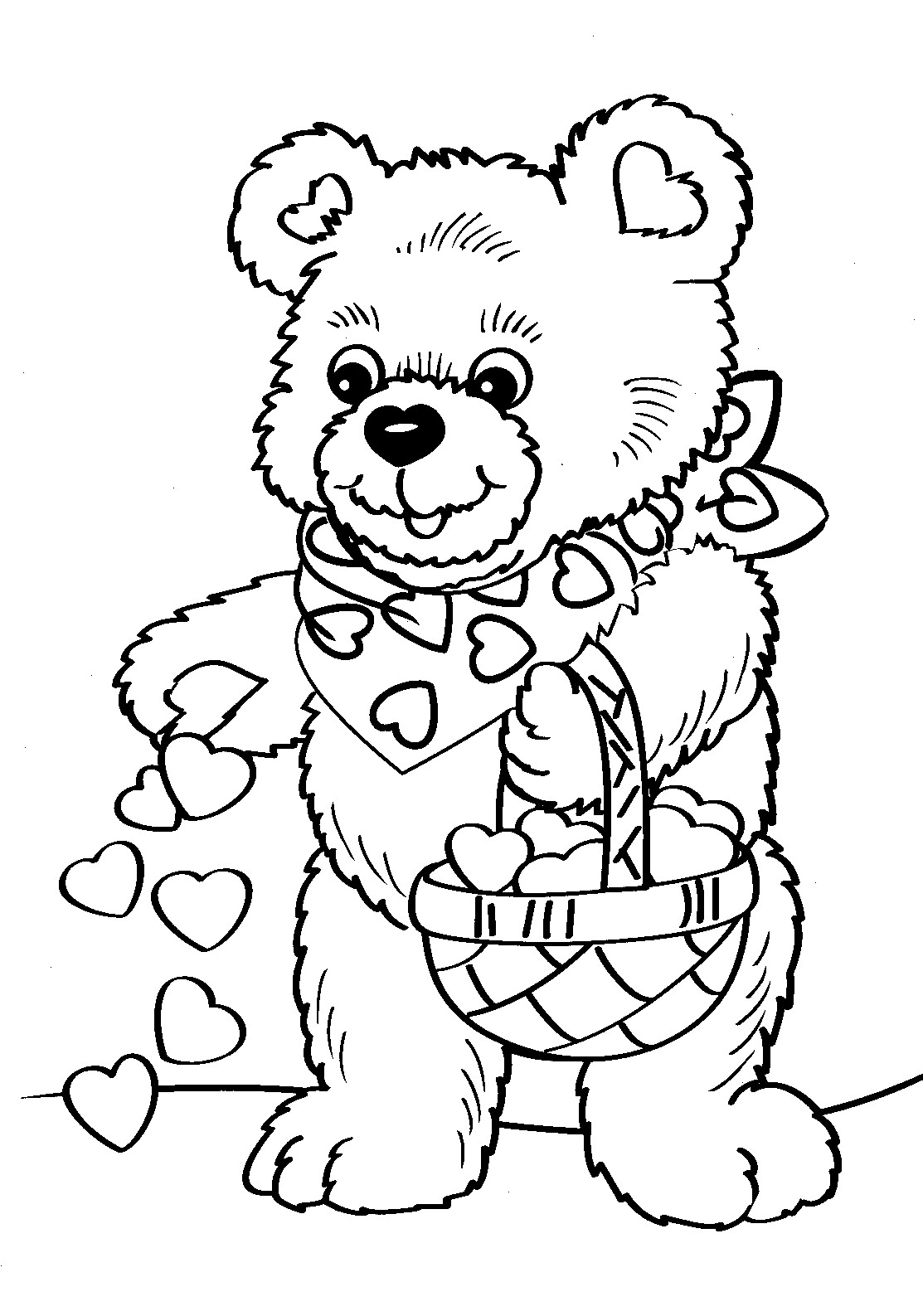 Coloring Sheets Valentines Day 11