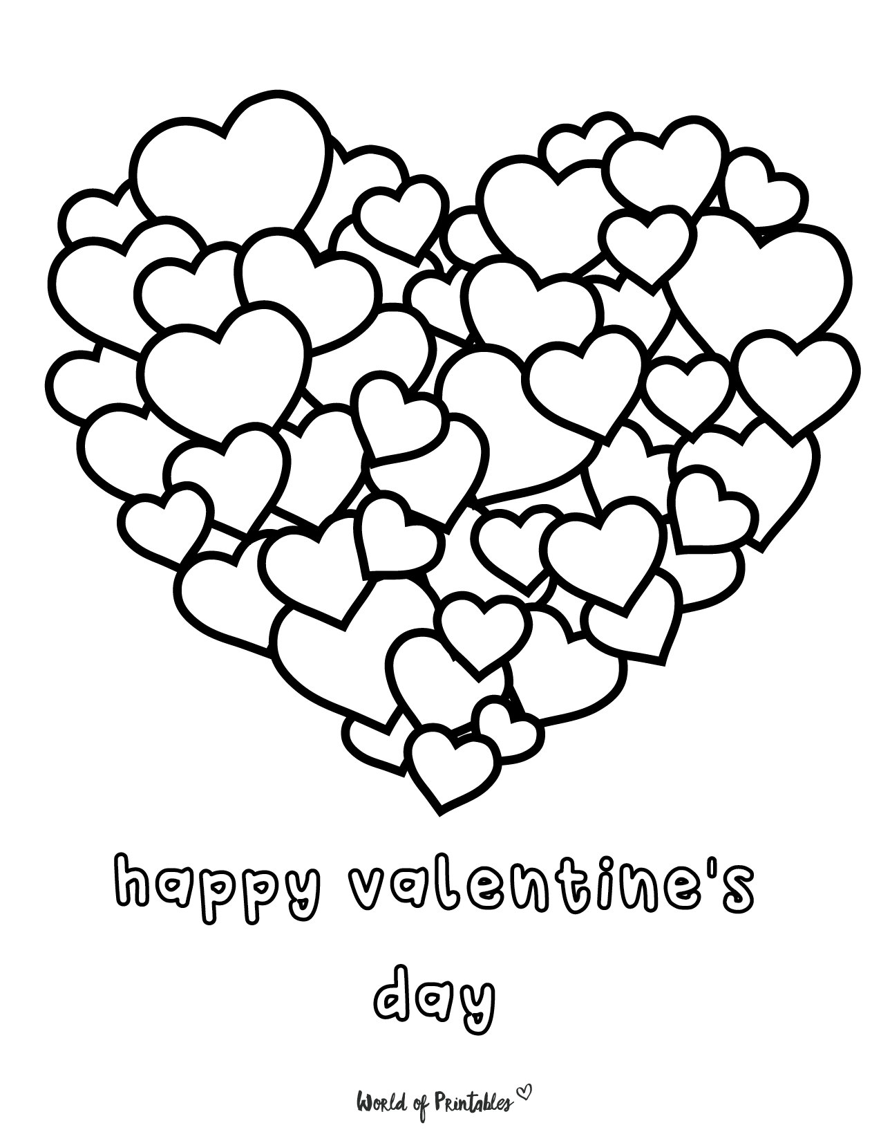 Coloring Sheets Valentines Day 53