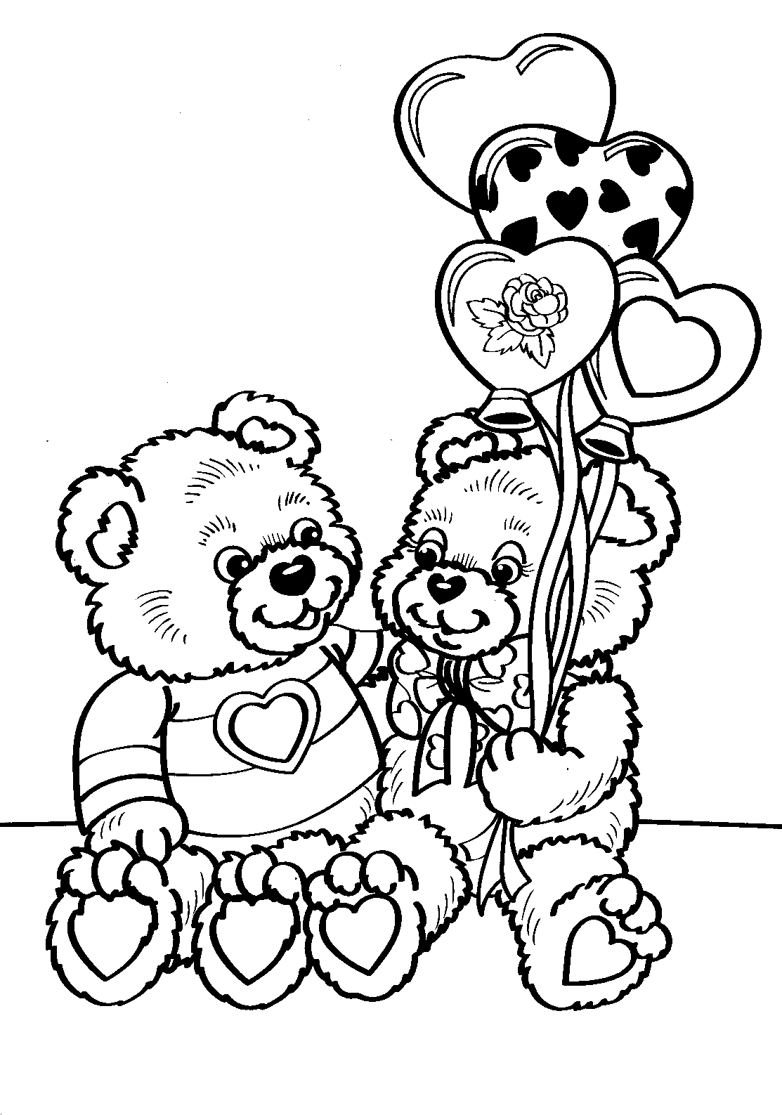 Coloring Sheets Valentines Day 56