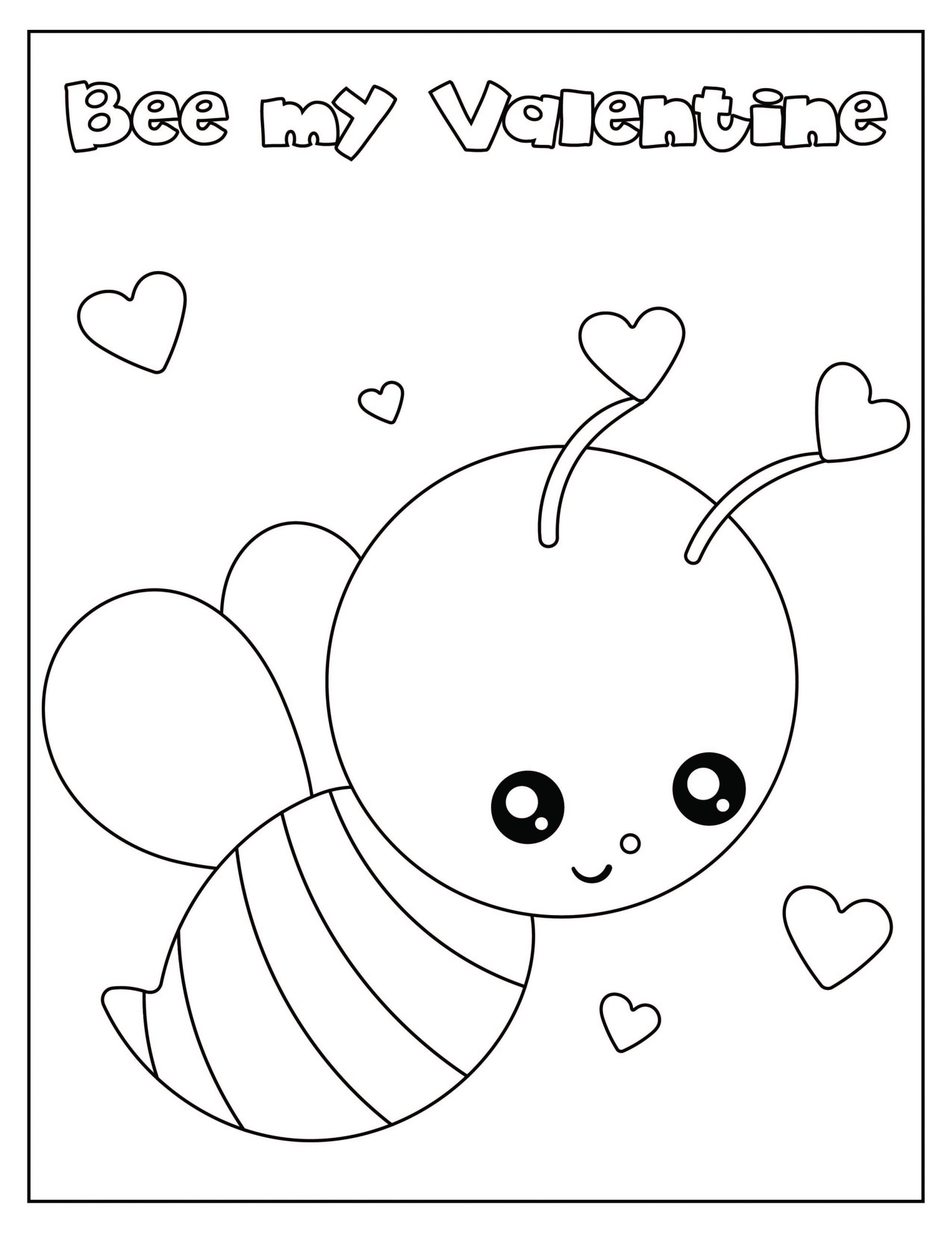 Coloring Sheets Valentines Day 85