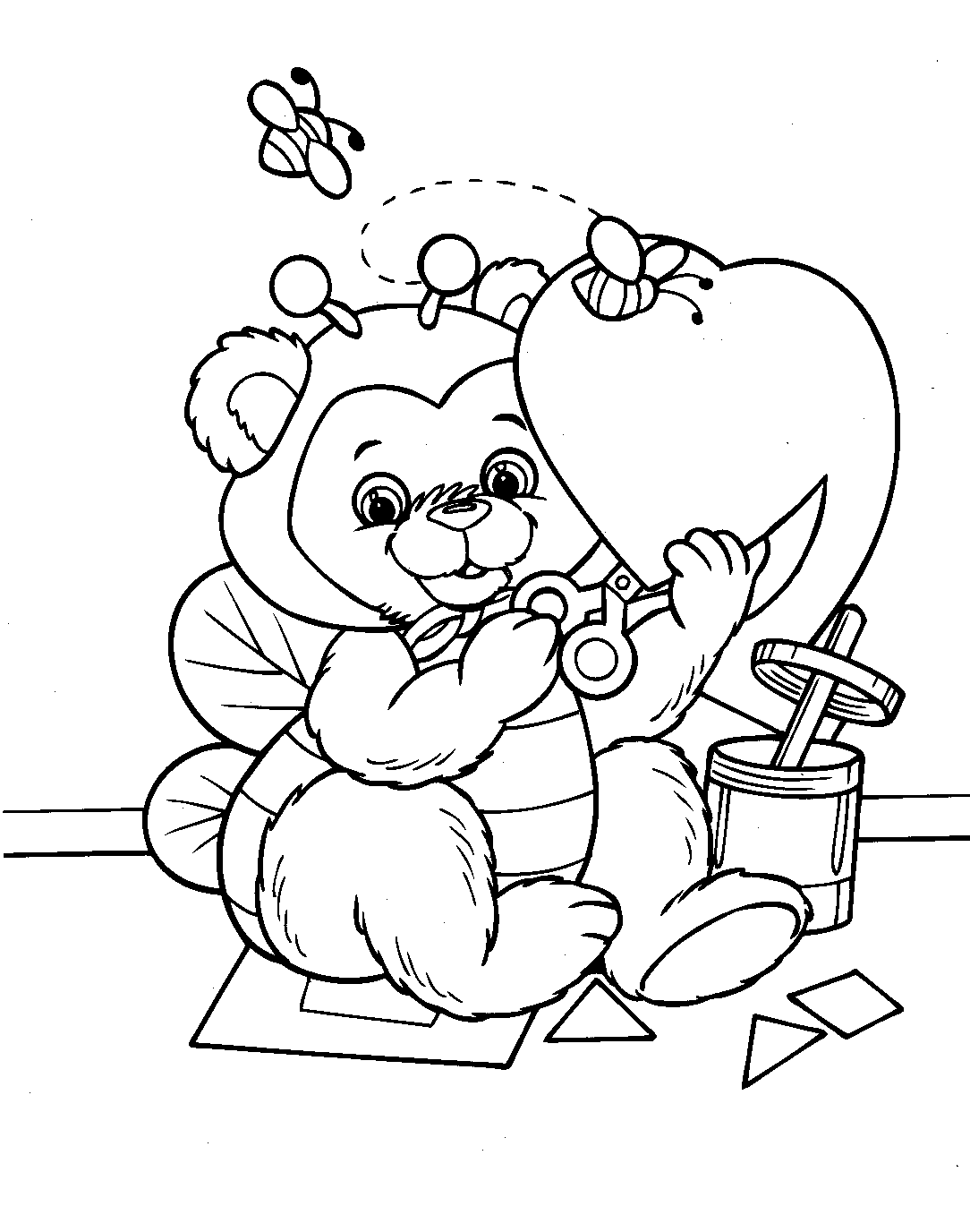 Coloring Sheets Valentines Day 88