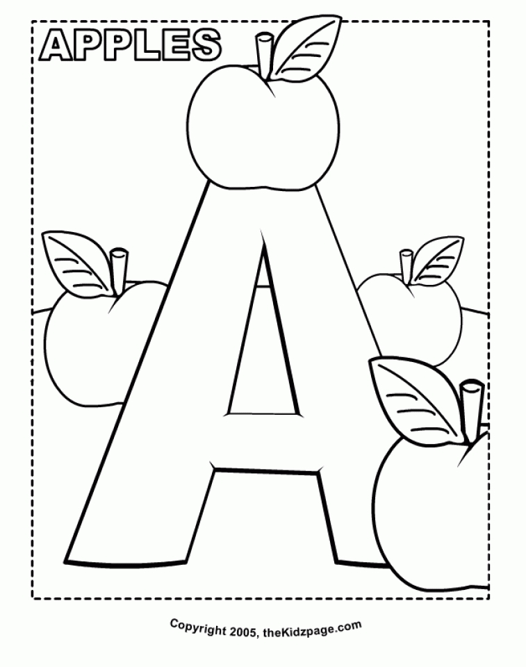 Letters Coloring Page 51