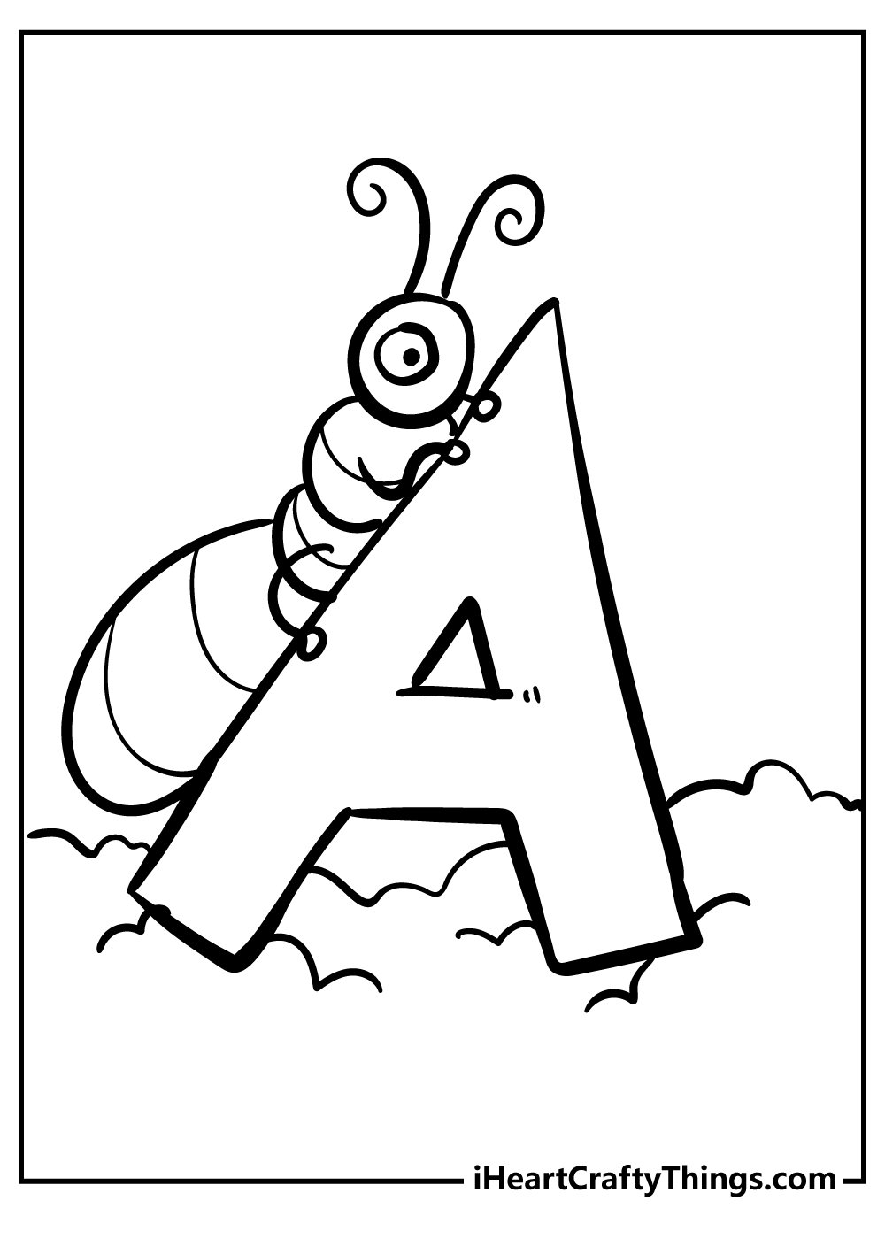 Letters Coloring Page 53