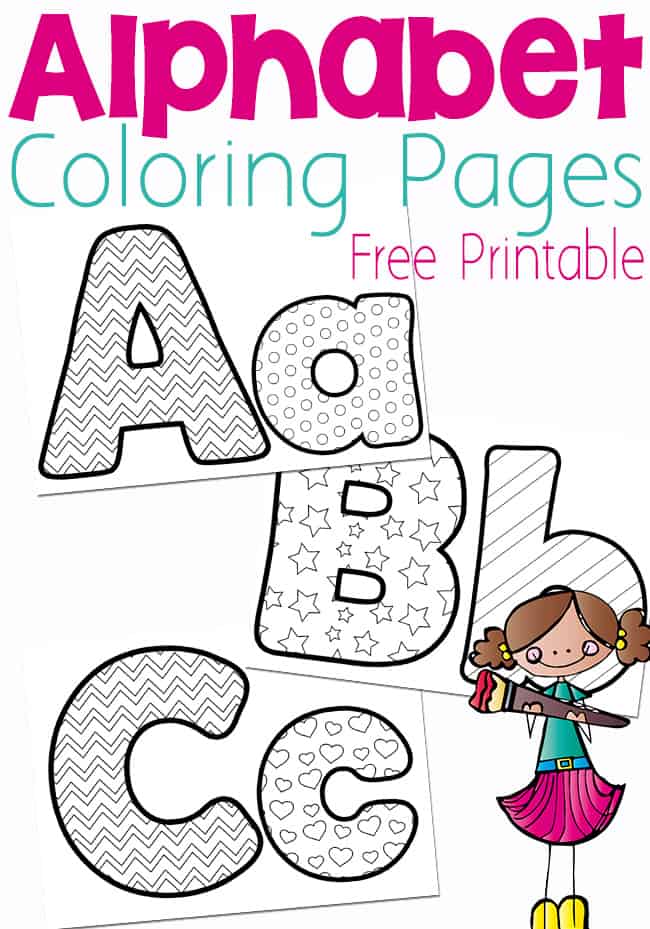 Letters Coloring Page 54