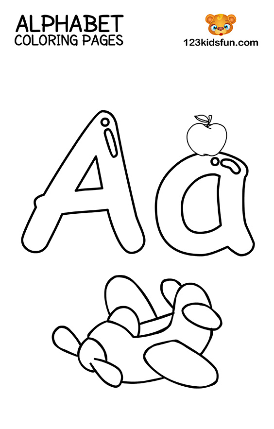 Letters Coloring Page 61