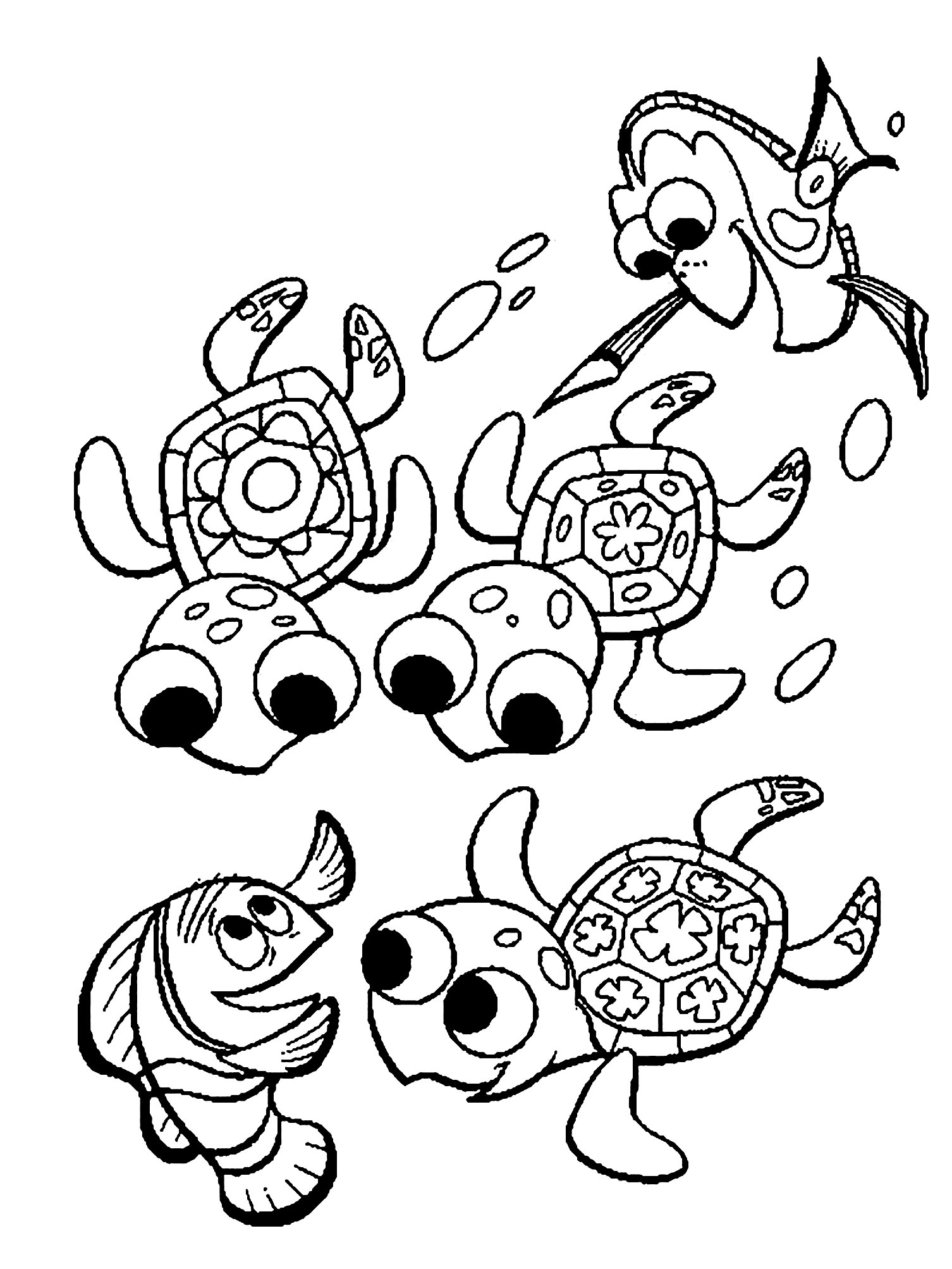 55 Free Turtle Coloring Pages 21