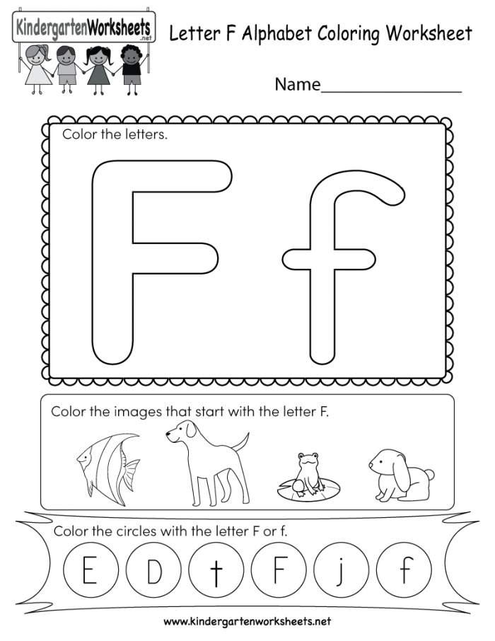 55 Letter F Coloring Pages 12