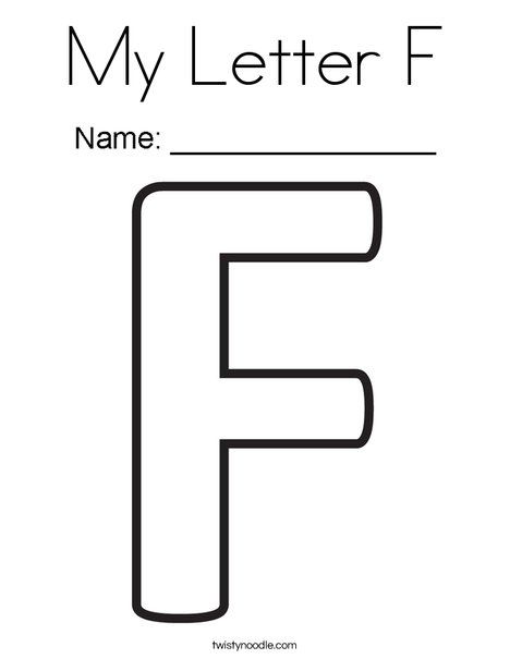 55 Letter F Coloring Pages 29