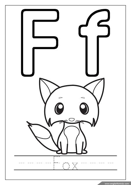 55 Letter F Coloring Pages 30