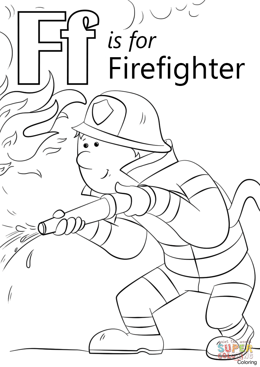 55 Letter F Coloring Pages 31