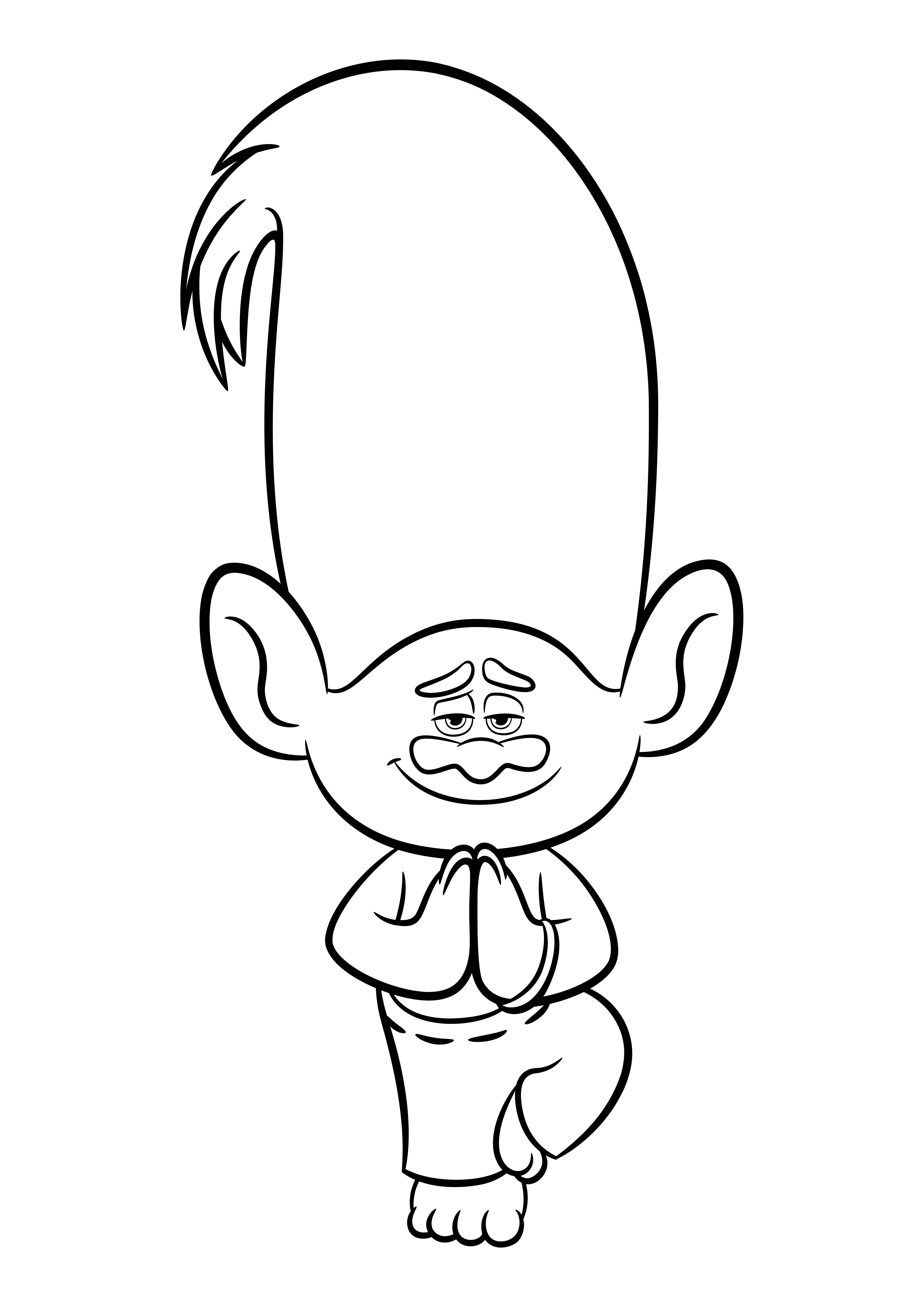 55 Troll Coloring Page 23