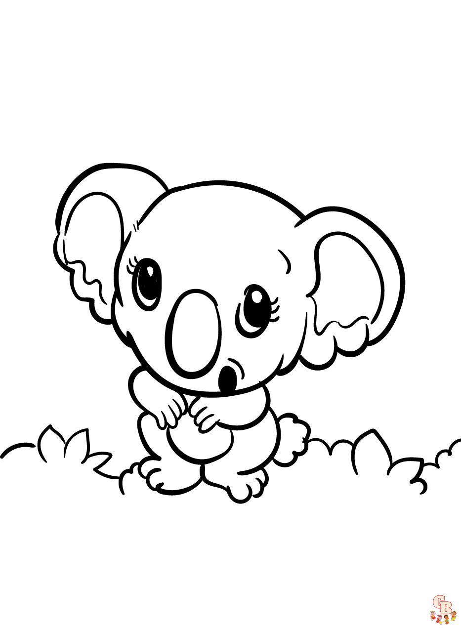 60 Printable Baby Animals Coloring Pages 31