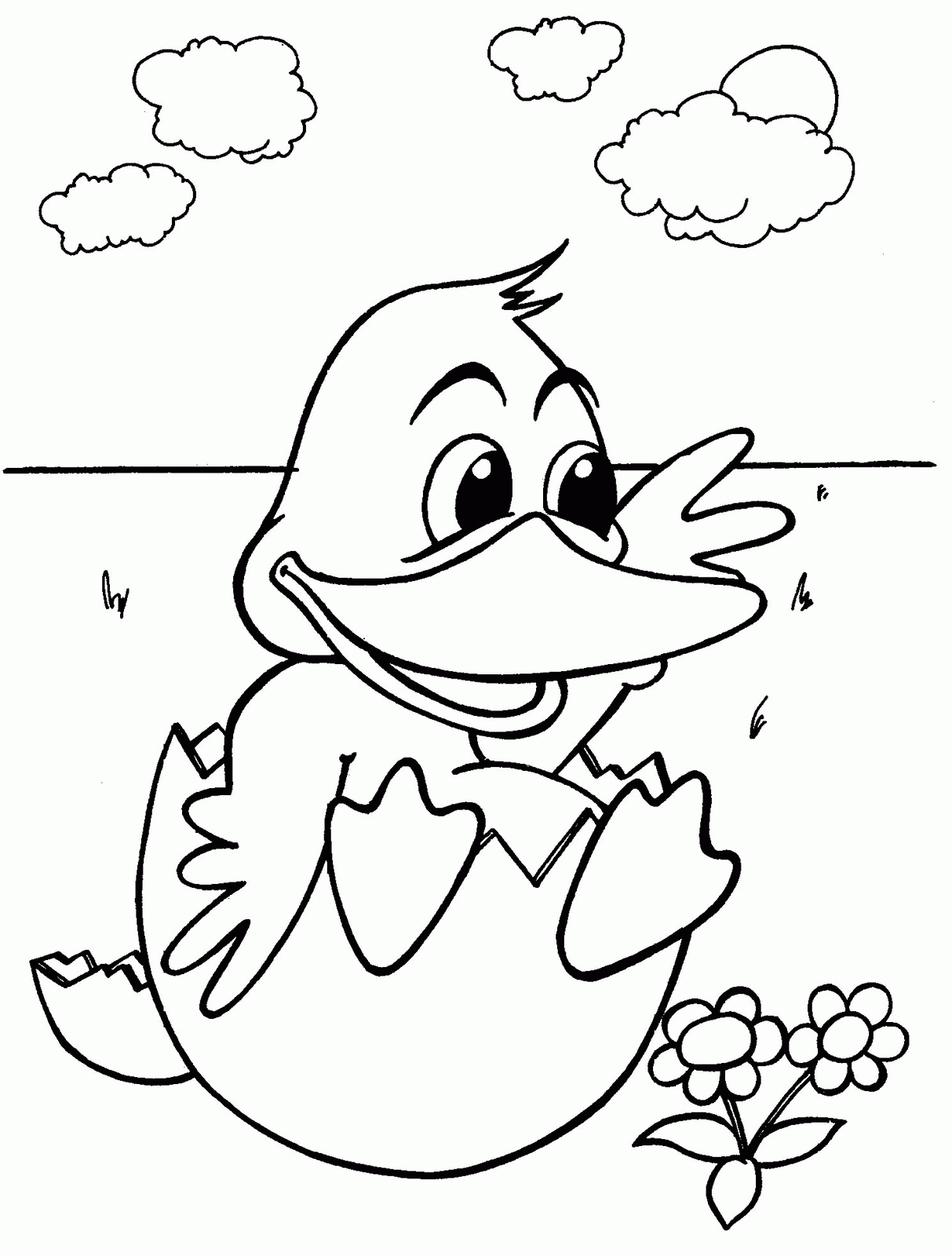 60 Printable Baby Animals Coloring Pages 32