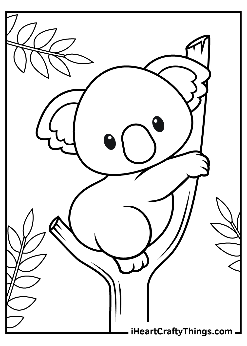 60 Printable Baby Animals Coloring Pages 34