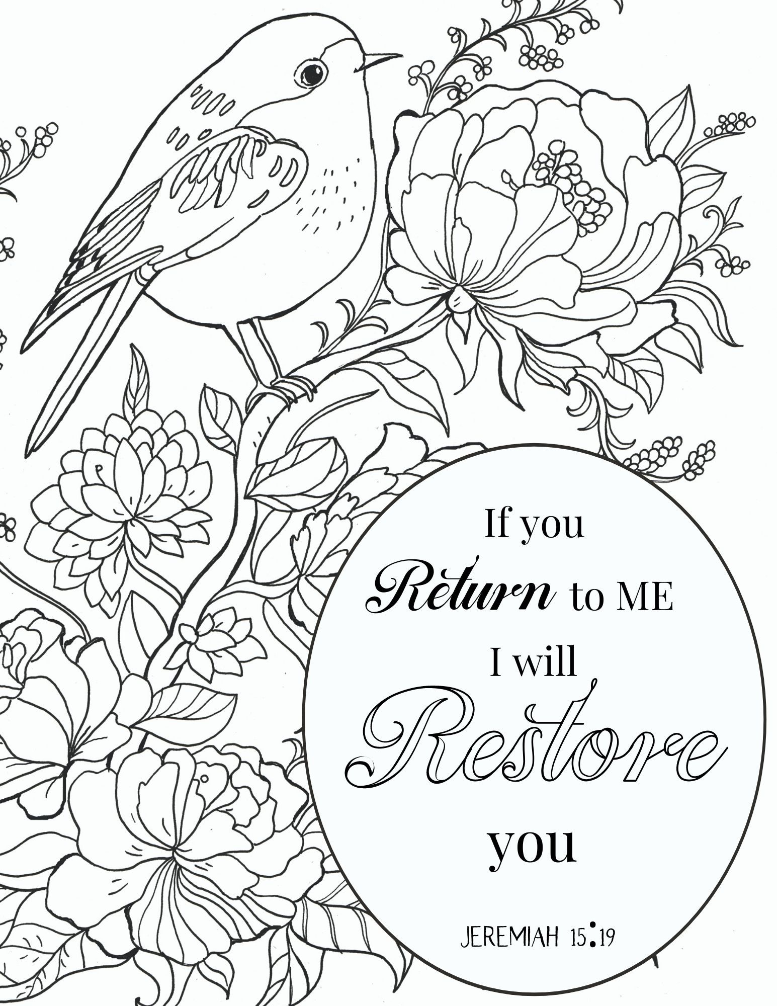 60 Printable Bible Coloring Pages 30