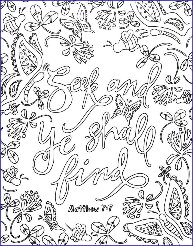 60 Printable Bible Coloring Pages 33