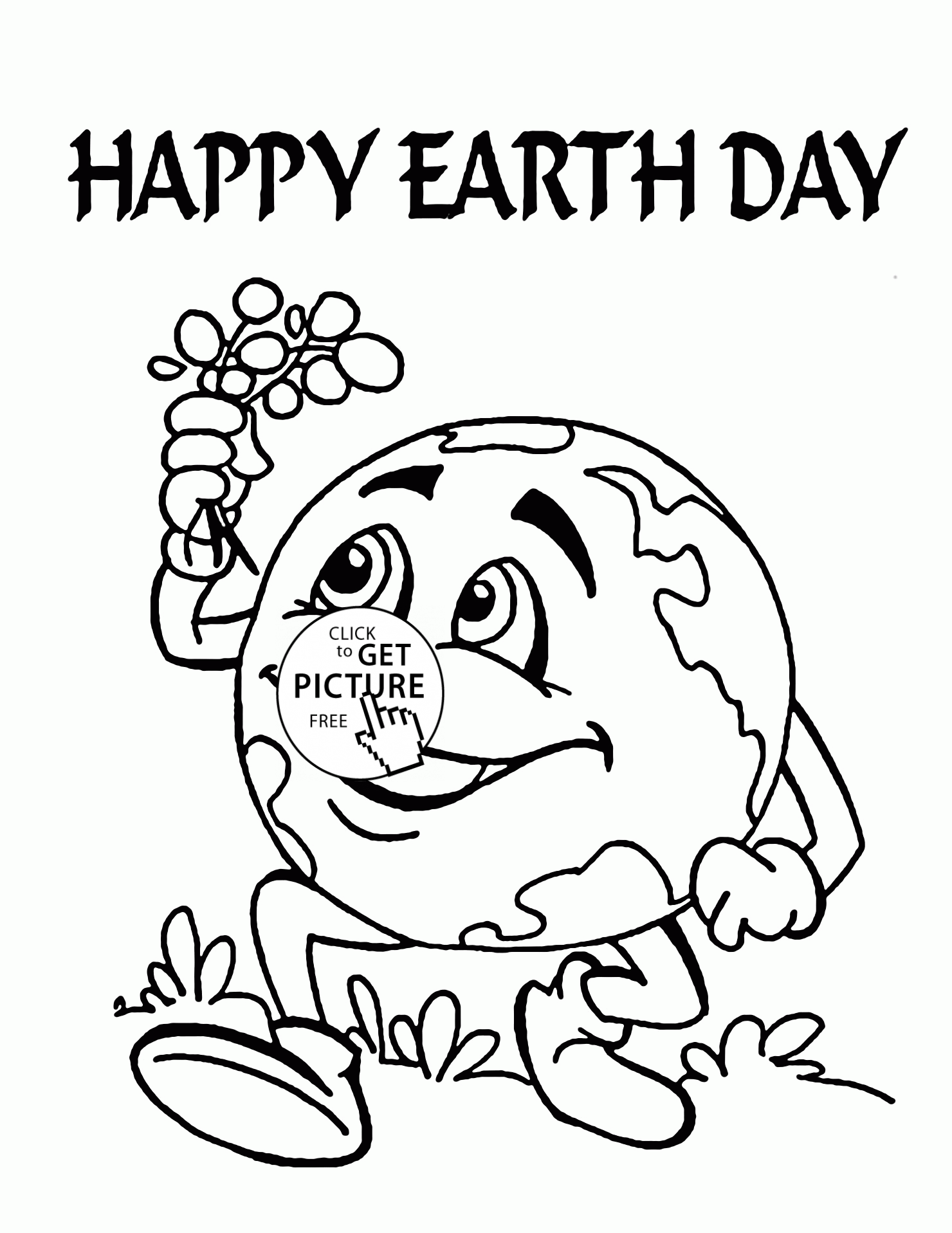 60 Printable Coloring Pages Earth Day 42