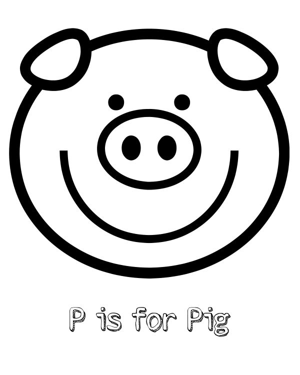 60 Printable Pigs Coloring Sheet 31