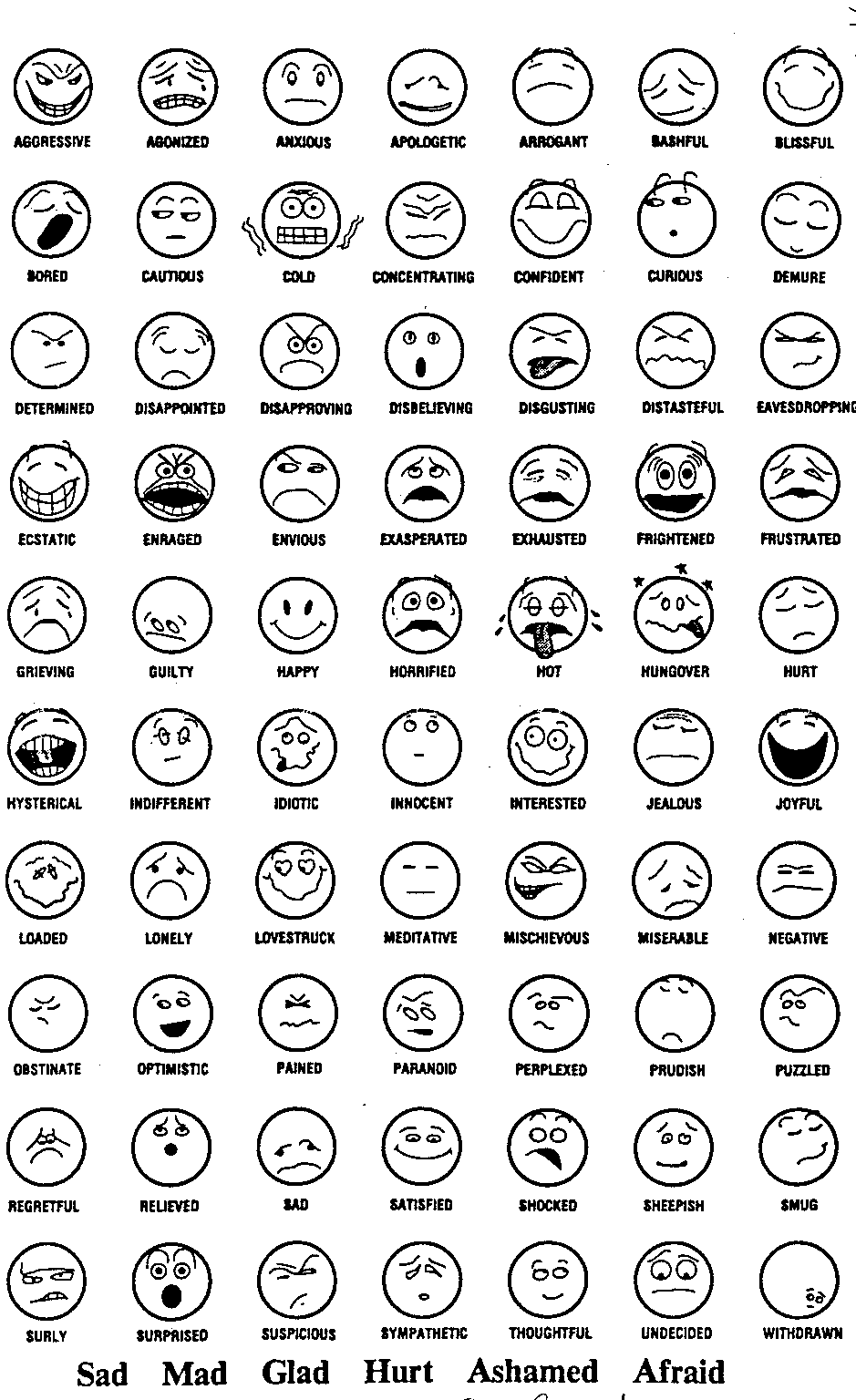 Get 85 Emotions Coloring Page Ideas 5