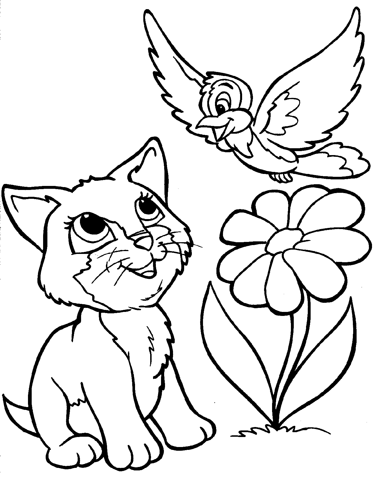 Save 60 Free Cat Coloring Sheets Ideas 15