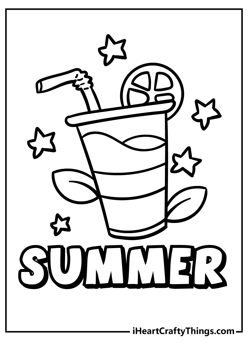 Save 60 Summer Coloring Pages For Preschool Ideas 21